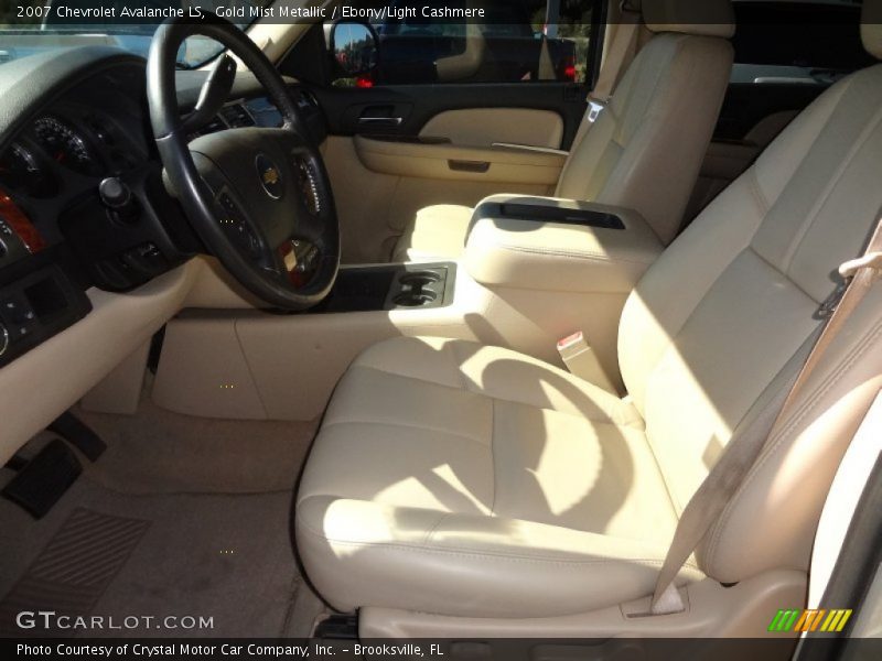 Gold Mist Metallic / Ebony/Light Cashmere 2007 Chevrolet Avalanche LS
