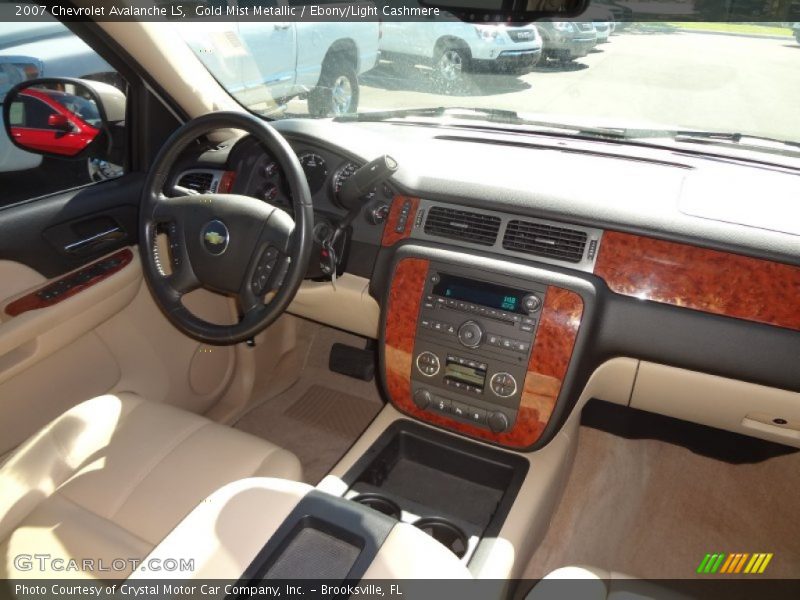 Gold Mist Metallic / Ebony/Light Cashmere 2007 Chevrolet Avalanche LS