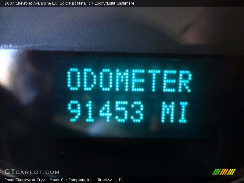 Gold Mist Metallic / Ebony/Light Cashmere 2007 Chevrolet Avalanche LS