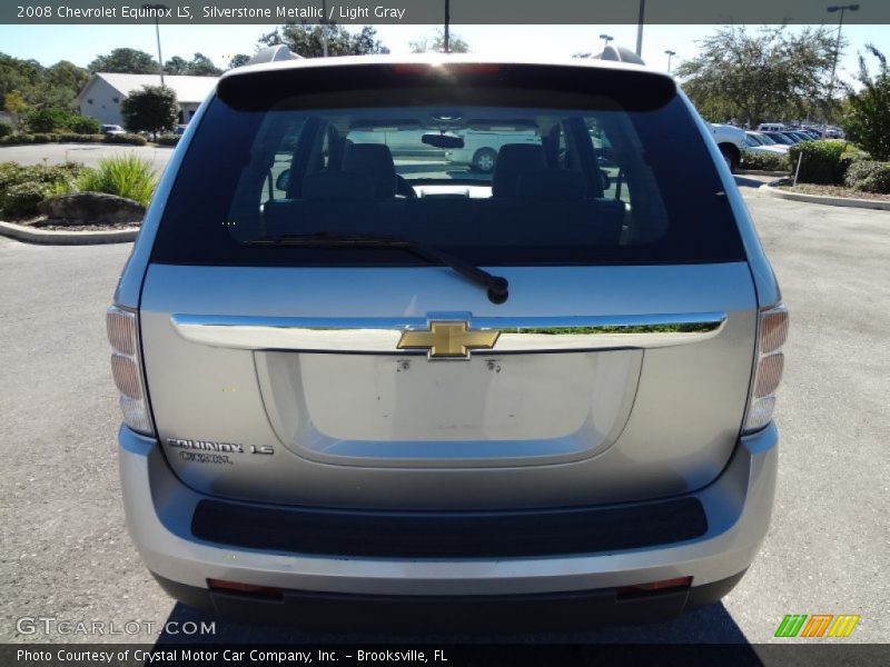 Silverstone Metallic / Light Gray 2008 Chevrolet Equinox LS