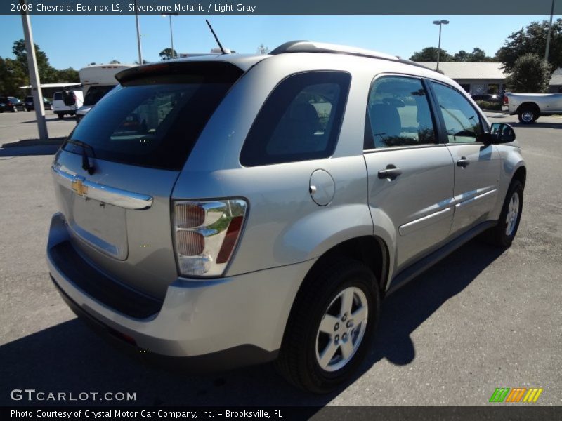 Silverstone Metallic / Light Gray 2008 Chevrolet Equinox LS