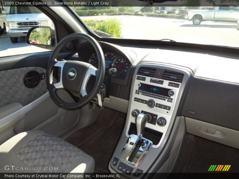 Silverstone Metallic / Light Gray 2008 Chevrolet Equinox LS