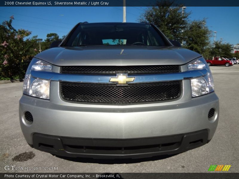 Silverstone Metallic / Light Gray 2008 Chevrolet Equinox LS