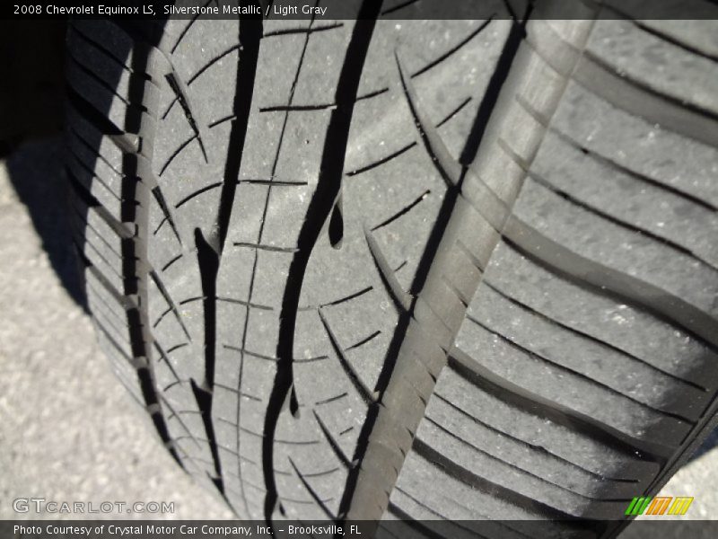 Silverstone Metallic / Light Gray 2008 Chevrolet Equinox LS