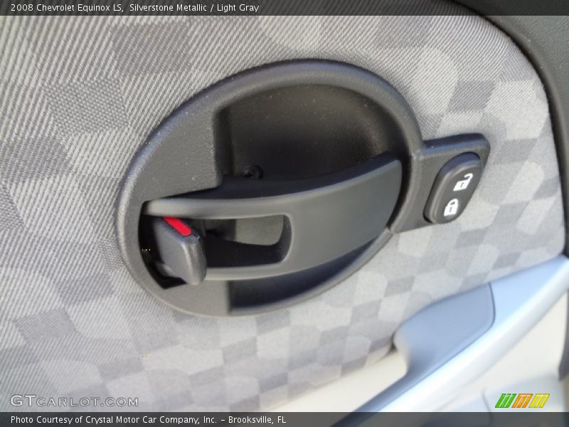Silverstone Metallic / Light Gray 2008 Chevrolet Equinox LS