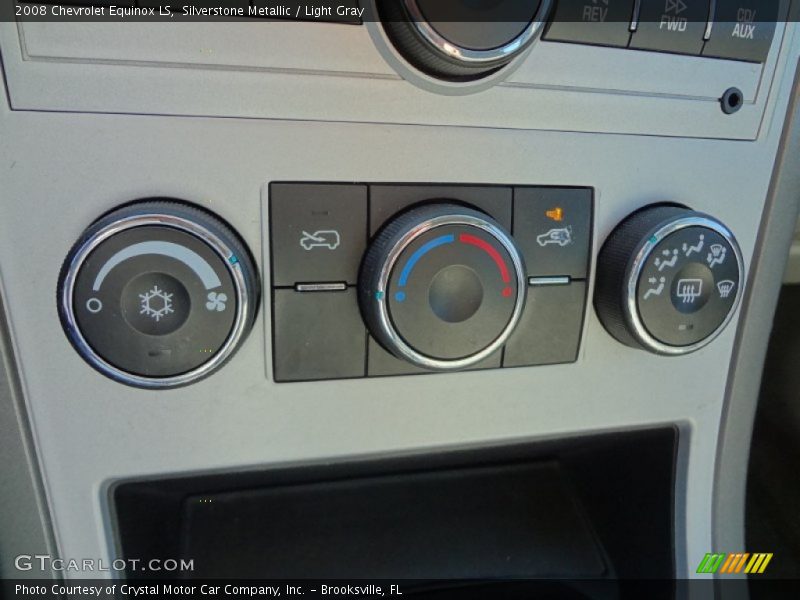 Silverstone Metallic / Light Gray 2008 Chevrolet Equinox LS