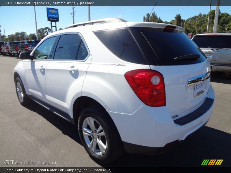 Summit White / Jet Black 2010 Chevrolet Equinox LT