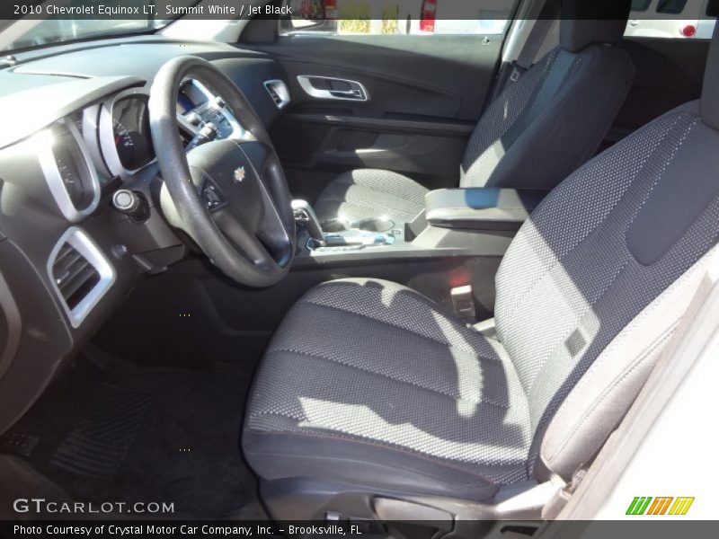 Summit White / Jet Black 2010 Chevrolet Equinox LT