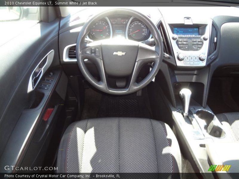 Summit White / Jet Black 2010 Chevrolet Equinox LT