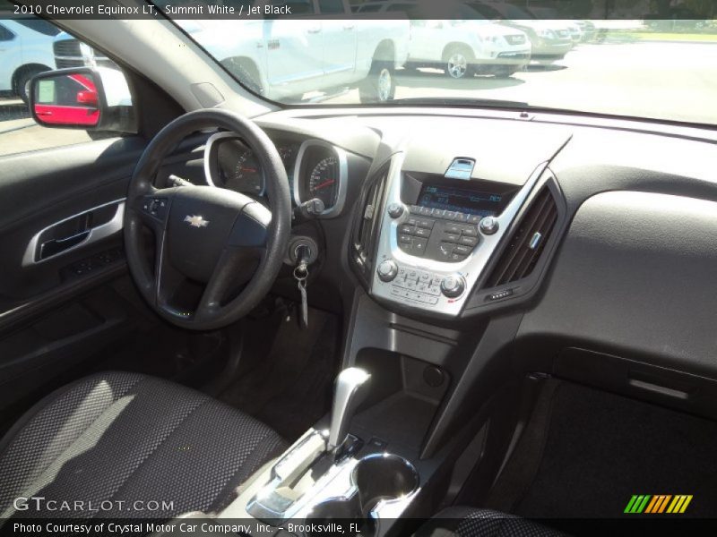 Summit White / Jet Black 2010 Chevrolet Equinox LT