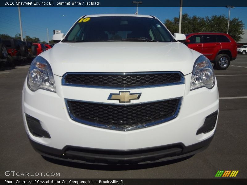 Summit White / Jet Black 2010 Chevrolet Equinox LT