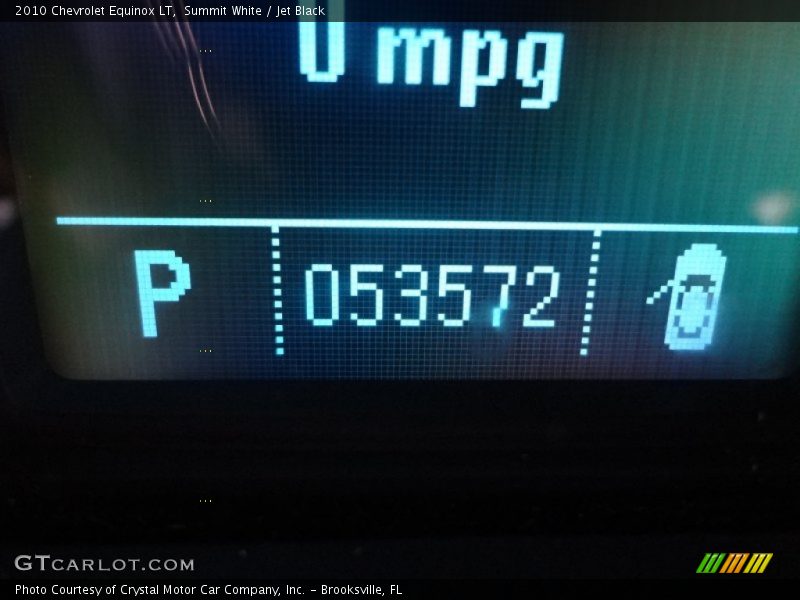 Summit White / Jet Black 2010 Chevrolet Equinox LT