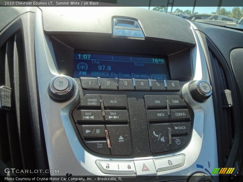 Summit White / Jet Black 2010 Chevrolet Equinox LT