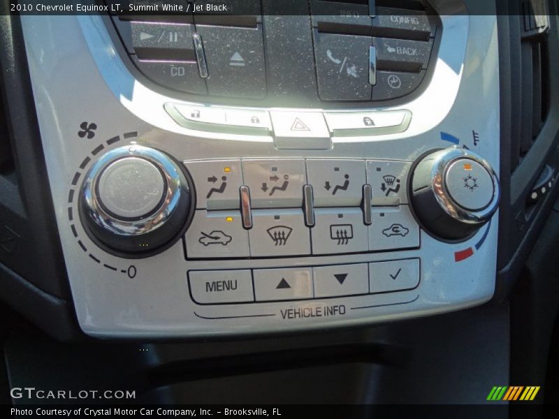 Summit White / Jet Black 2010 Chevrolet Equinox LT