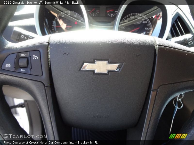 Summit White / Jet Black 2010 Chevrolet Equinox LT