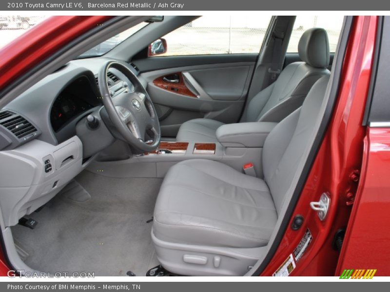 Barcelona Red Metallic / Ash Gray 2010 Toyota Camry LE V6
