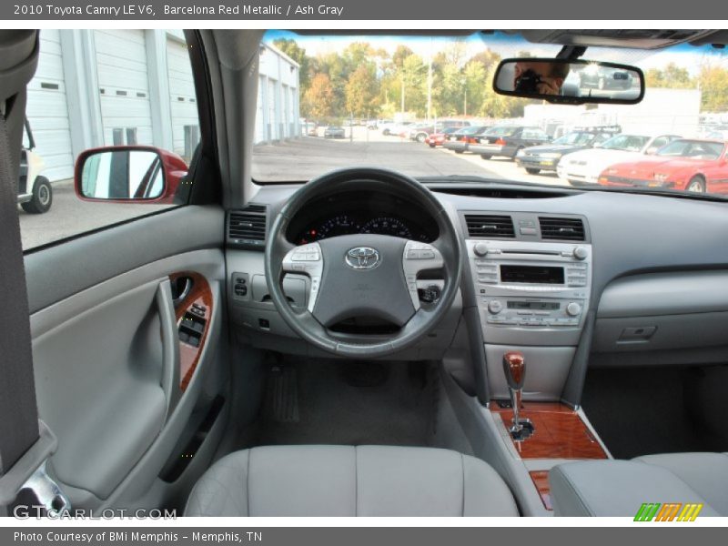 Barcelona Red Metallic / Ash Gray 2010 Toyota Camry LE V6