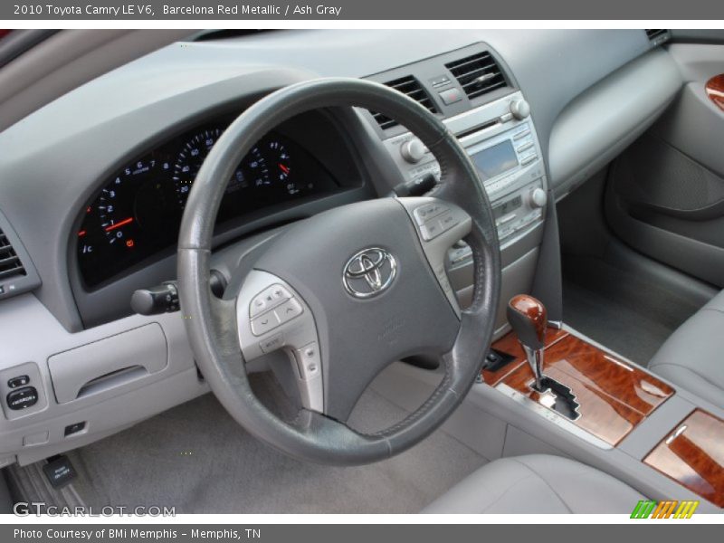 Barcelona Red Metallic / Ash Gray 2010 Toyota Camry LE V6