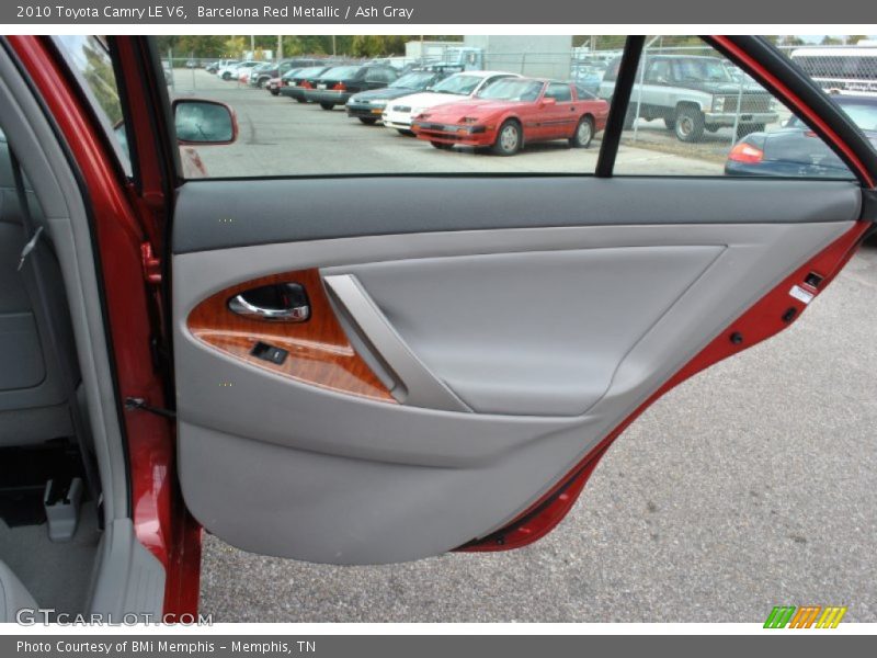 Barcelona Red Metallic / Ash Gray 2010 Toyota Camry LE V6