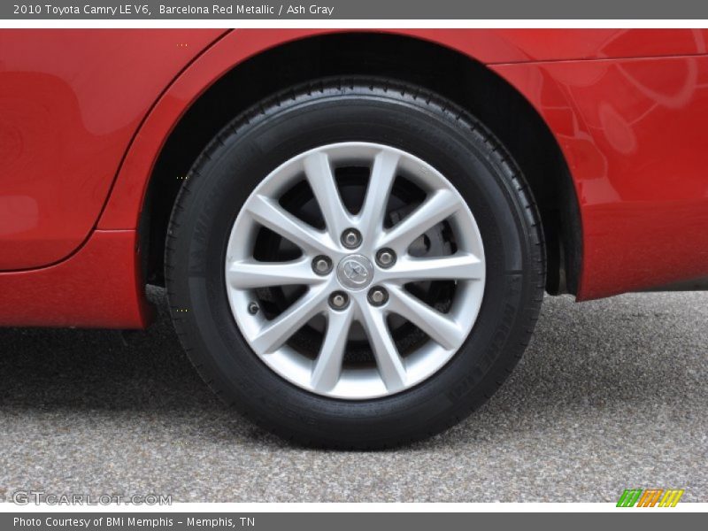 Barcelona Red Metallic / Ash Gray 2010 Toyota Camry LE V6