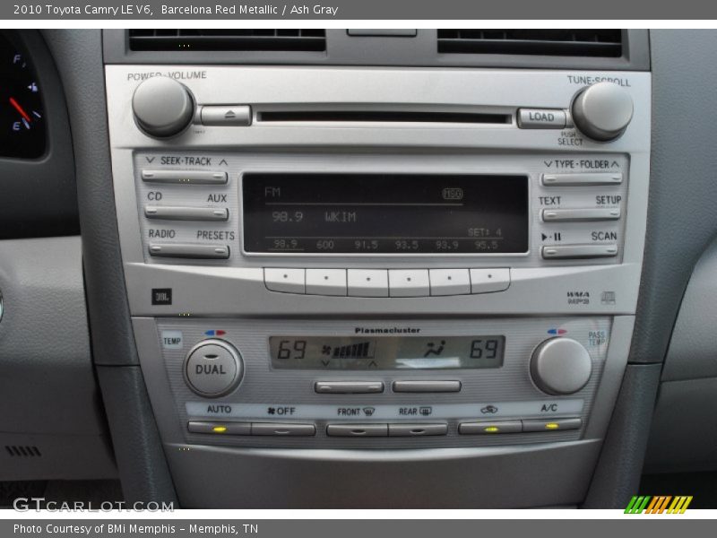 Barcelona Red Metallic / Ash Gray 2010 Toyota Camry LE V6