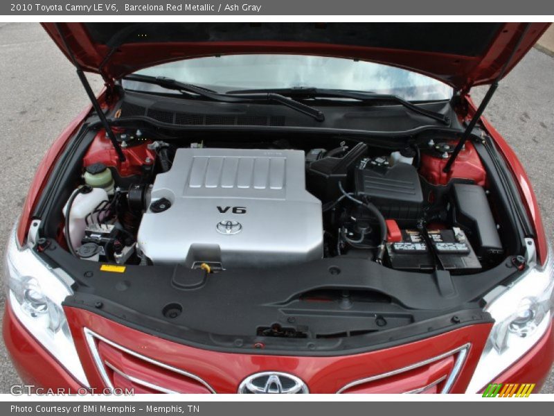 Barcelona Red Metallic / Ash Gray 2010 Toyota Camry LE V6
