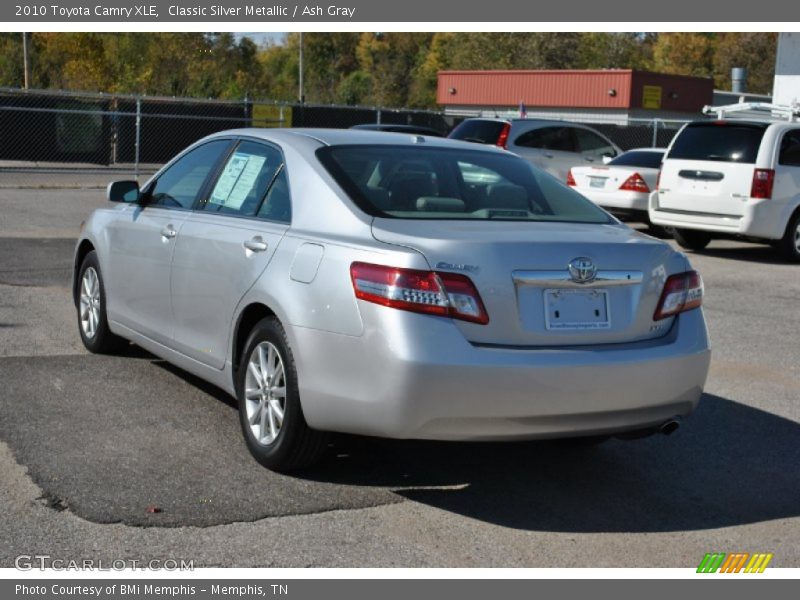 Classic Silver Metallic / Ash Gray 2010 Toyota Camry XLE