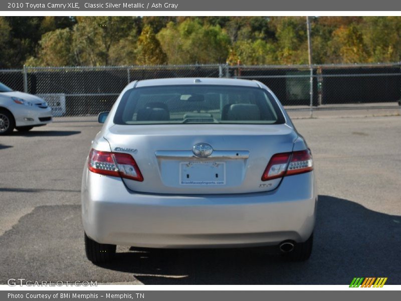 Classic Silver Metallic / Ash Gray 2010 Toyota Camry XLE