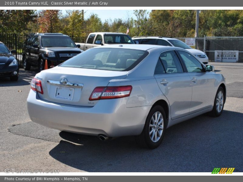 Classic Silver Metallic / Ash Gray 2010 Toyota Camry XLE