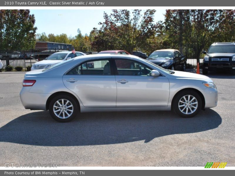 Classic Silver Metallic / Ash Gray 2010 Toyota Camry XLE