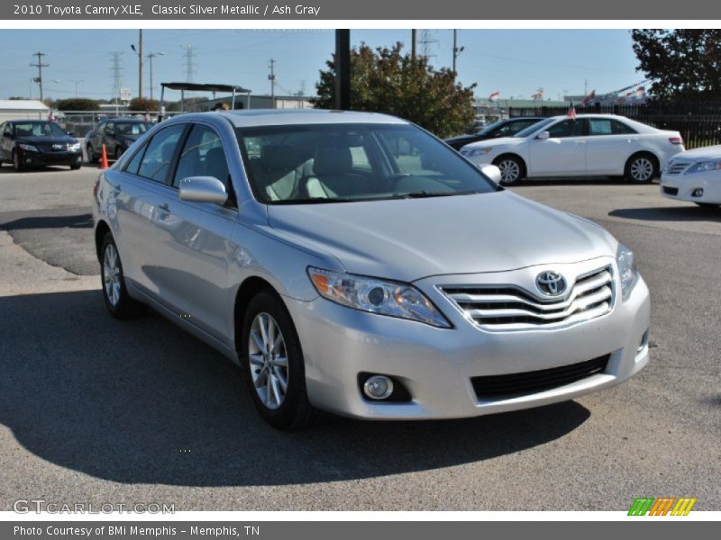 Classic Silver Metallic / Ash Gray 2010 Toyota Camry XLE