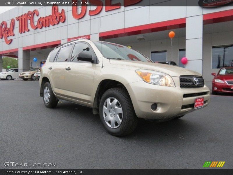 Savannah Metallic / Taupe 2008 Toyota RAV4 I4