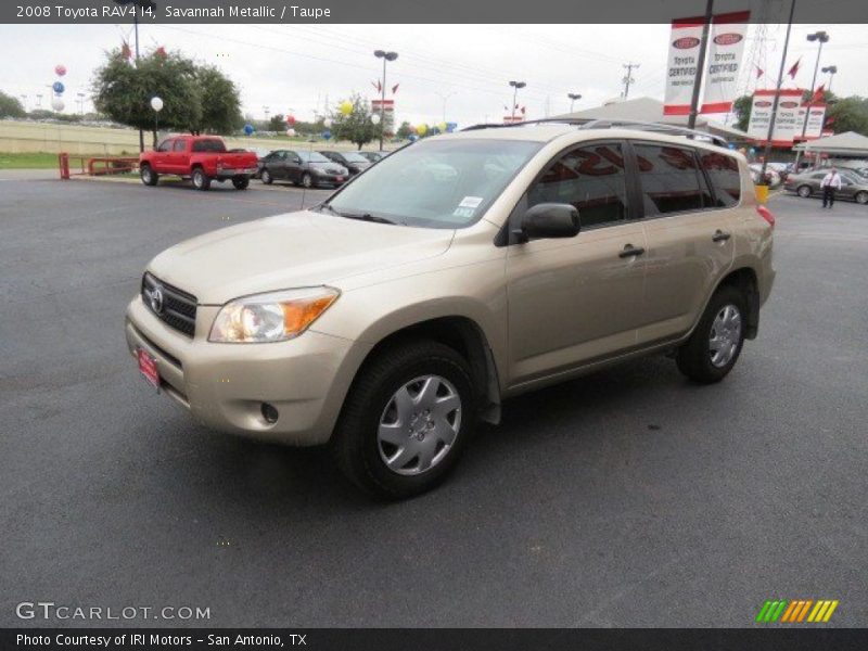 Savannah Metallic / Taupe 2008 Toyota RAV4 I4