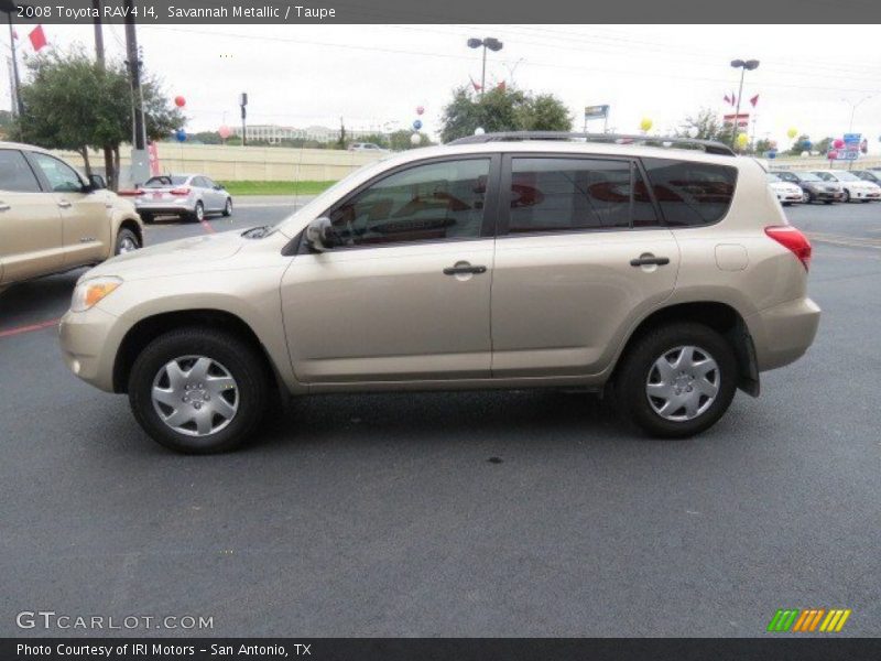 Savannah Metallic / Taupe 2008 Toyota RAV4 I4