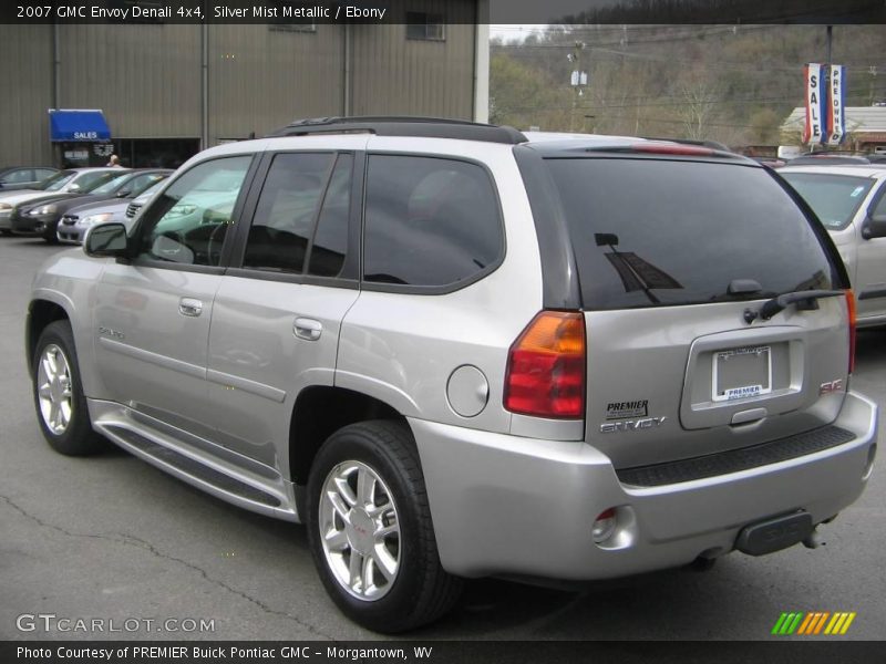 Silver Mist Metallic / Ebony 2007 GMC Envoy Denali 4x4