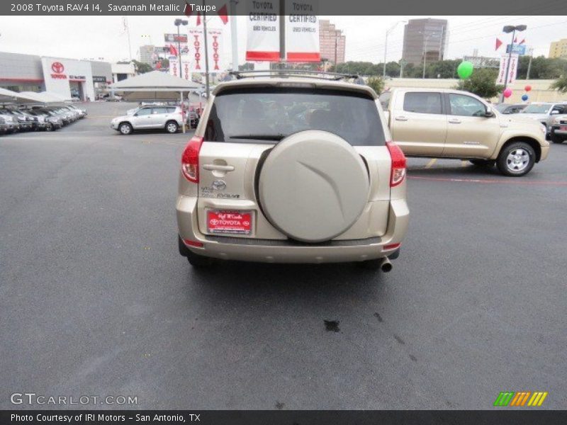 Savannah Metallic / Taupe 2008 Toyota RAV4 I4