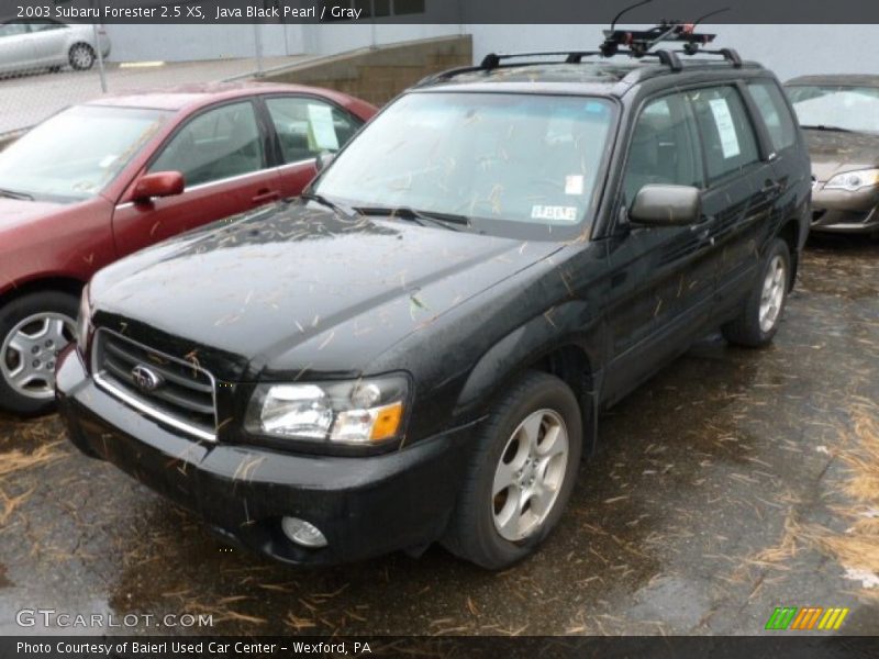 Java Black Pearl / Gray 2003 Subaru Forester 2.5 XS
