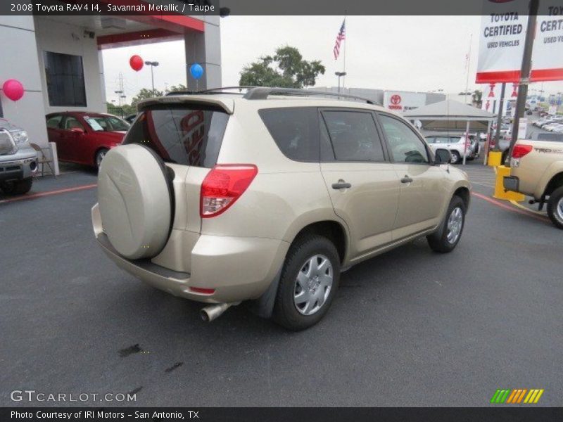 Savannah Metallic / Taupe 2008 Toyota RAV4 I4