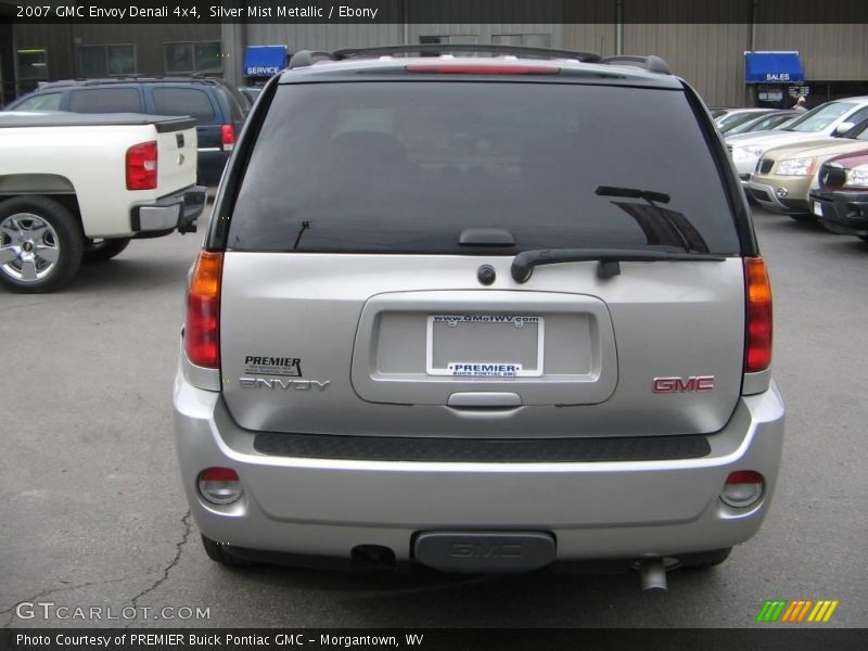 Silver Mist Metallic / Ebony 2007 GMC Envoy Denali 4x4