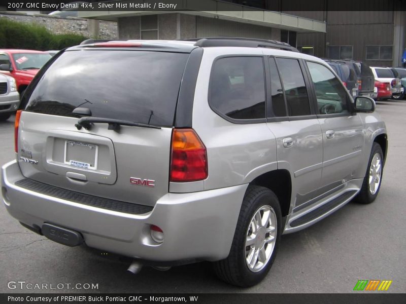 Silver Mist Metallic / Ebony 2007 GMC Envoy Denali 4x4