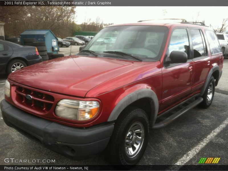 Toreador Red Metallic / Dark Graphite 2001 Ford Explorer XLS