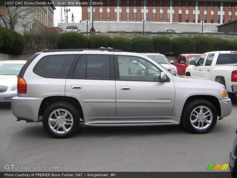 Silver Mist Metallic / Ebony 2007 GMC Envoy Denali 4x4