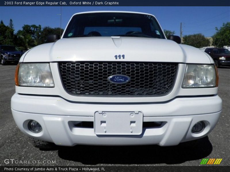 Oxford White / Dark Graphite 2003 Ford Ranger Edge Regular Cab