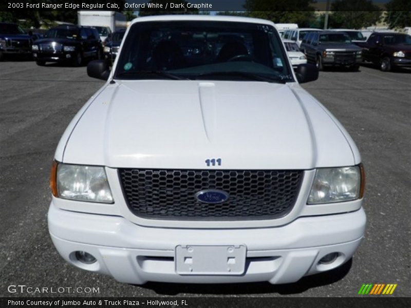 Oxford White / Dark Graphite 2003 Ford Ranger Edge Regular Cab