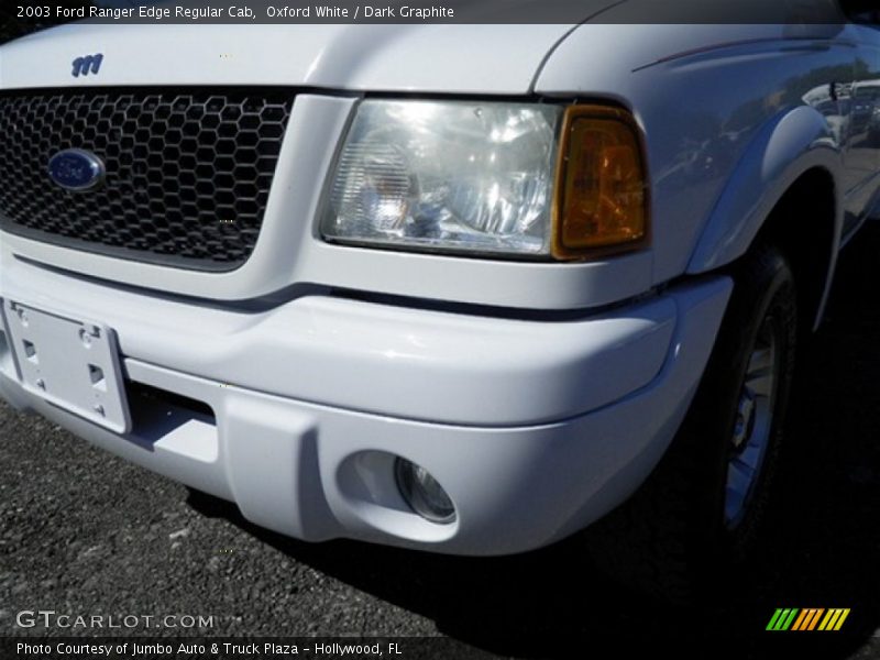Oxford White / Dark Graphite 2003 Ford Ranger Edge Regular Cab