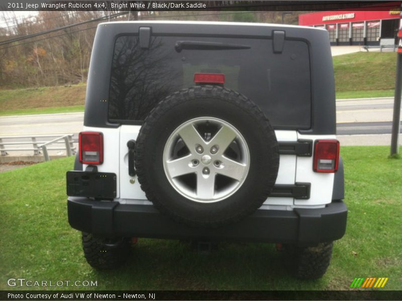 Bright White / Black/Dark Saddle 2011 Jeep Wrangler Rubicon 4x4