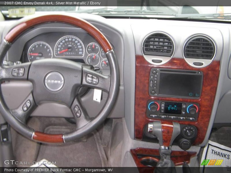 Silver Mist Metallic / Ebony 2007 GMC Envoy Denali 4x4
