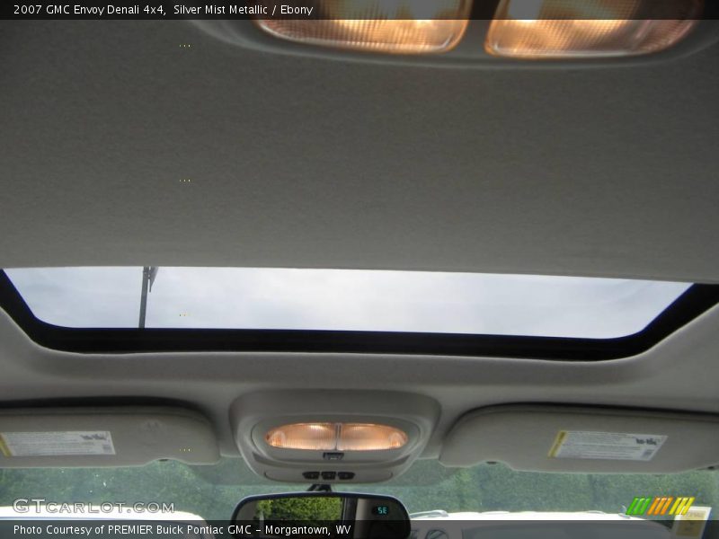 Silver Mist Metallic / Ebony 2007 GMC Envoy Denali 4x4