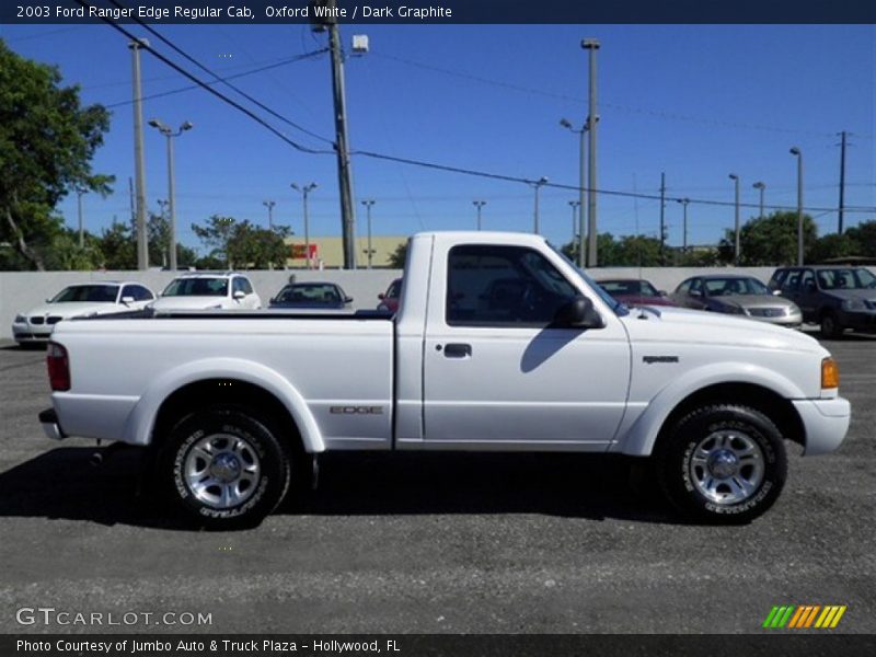 Oxford White / Dark Graphite 2003 Ford Ranger Edge Regular Cab