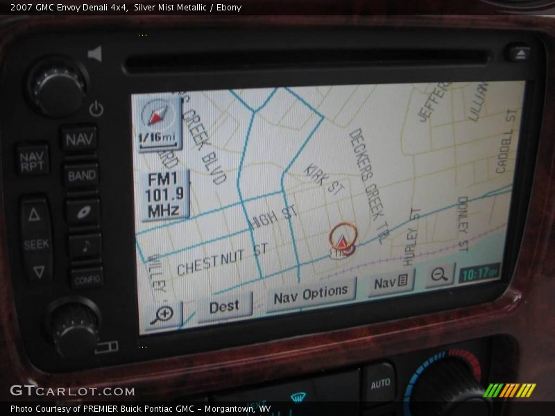 Silver Mist Metallic / Ebony 2007 GMC Envoy Denali 4x4